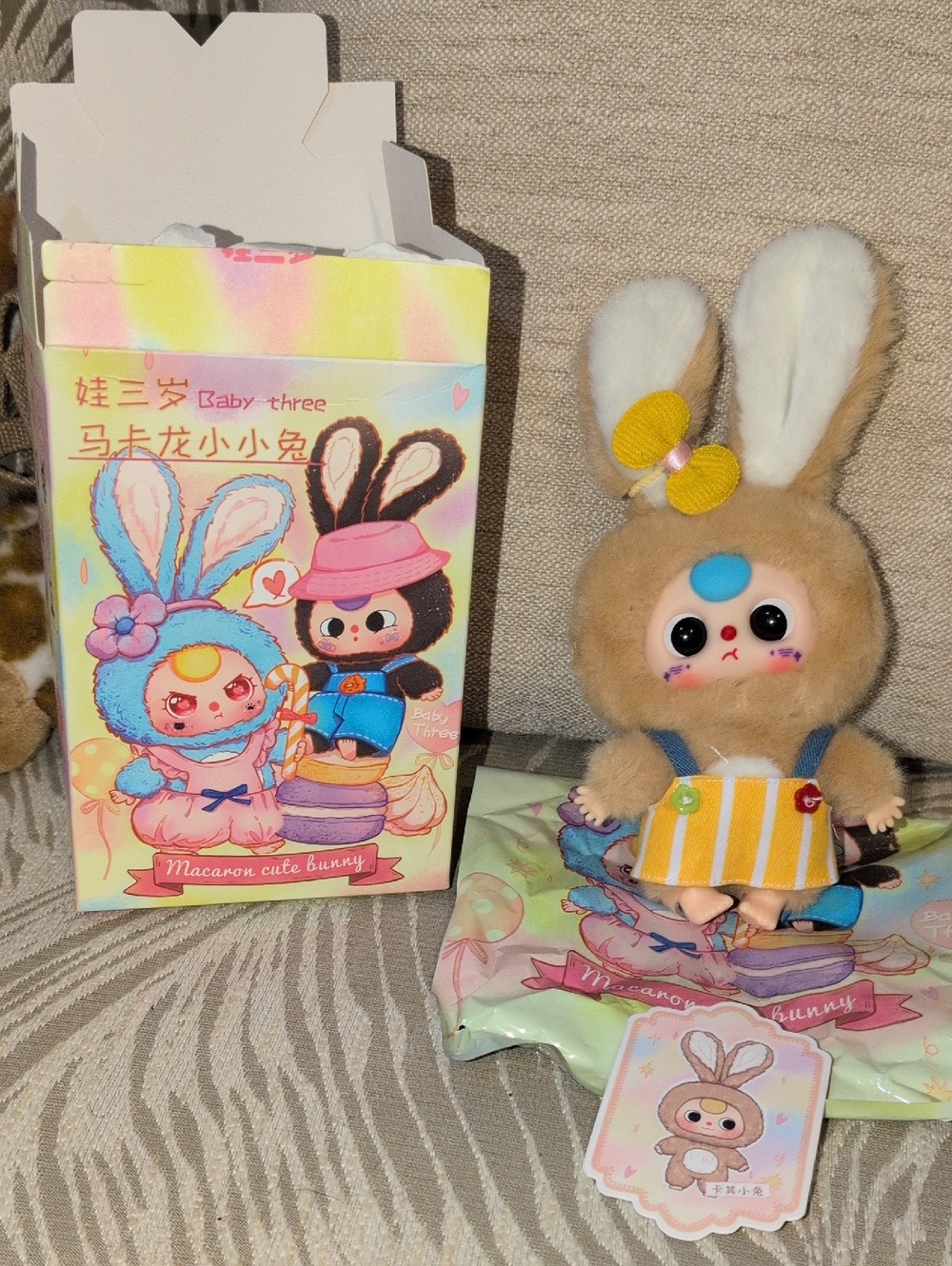 Baby Three - Macaron Cute Bunny  - Confirmed
